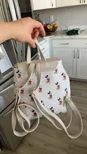 Mochila de Disney de Mickey mouse, bolso de mano