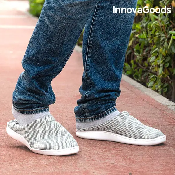 InnovaGoods комфортные тапочки из бамбукового геля