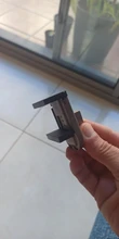 Vanzlife-Pestillo de seguridad ajustable para puertas y ventanas, cerradura de seguridad, seguro antirrobo, tope para ventana móvil