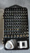 KALAIDUN-Juego de destornilladores de precisión, 115 en 1, brocas magnéticas de Torx, Mango para destornilladores, herramientas manuales de reparación de teléfono