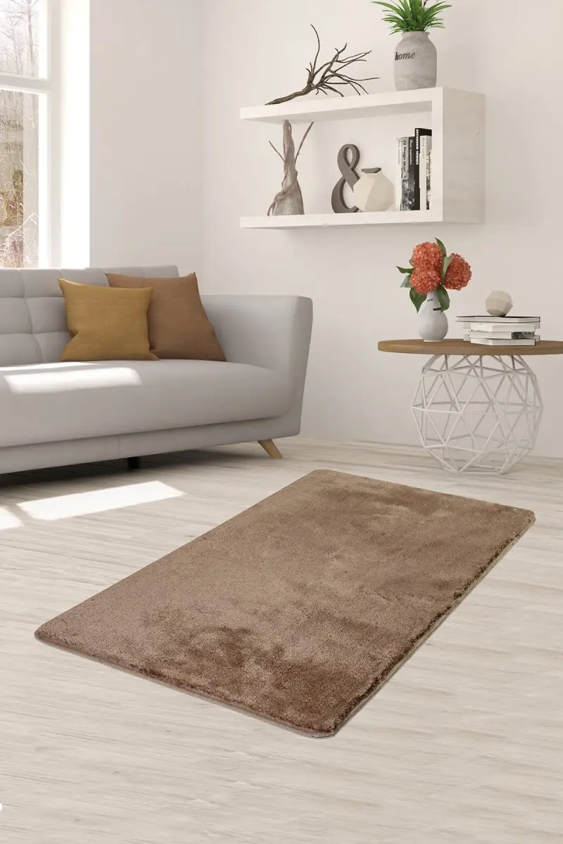 Коврики для гостиной-ковры для гостиной-Декор для комнаты-серый ковер-Декор для гостиной | Milan Mink 70X120 см