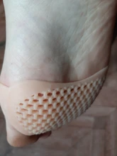 Plantillas de Gel de tacón alto, almohadillas suaves de silicona transpirables, cuidado de la salud, inserto de plantilla para zapatos, accesorios, 1 par