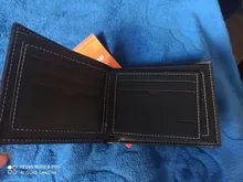 Billetera de cuero de negocios para Hombre, Billetera de marca de lujo, monedero delgado para Hombre, Billetera delgada para tarjetas de crédito, Portafoglio