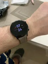 Correa de cuero genuino para samsung Galaxy watch 46mm engranaje de correa S3 Correa Frontier 22mm reloj Huawei 2 gt Correa 46mm