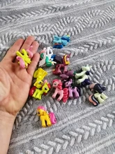 12 unids/set mi pequeño Pony figuras de Anime juguete de PVC lindo caballo pequeño juguete figura muñecas chica regalos de navidad cumpleaños