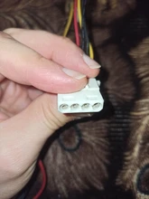 Juego de conectores ATX / EPS Molex, 5,08mm, 4 pines, macho/hembra de alimentación, carcasa + terminales para ordenador ATX EPS, 10 juegos