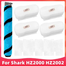 

Soft Roller Post Motor Filter And Foam and Felt Filter Replacement For Shark HZ2002 HZ2000 Vertex Ultralight Corded Stick Vacuum