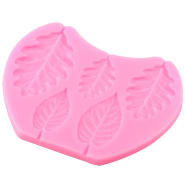 Szeder Szilikon Penész Tölgylevelek Torta Bordant Fondant Dekorációs Szerszámok Csokoládé Gumpast Cukorkás Agyag Öntőformák - Image 3