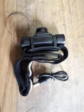 LED Headlamp Head-Torch Boruit D10 Rechargeable Waterproof 18650 Powerful-3000lm Camping