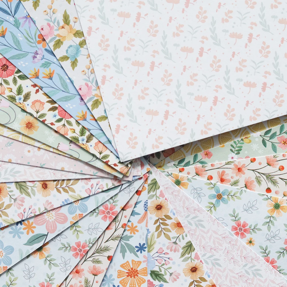 창의적인 길 6x4 인치 스크랩북 종이 용품 공예 카드 제작 재료 장식 배경 종이접기 팩 산성 없는