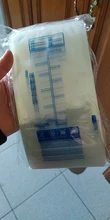 Bolsas de almacenamiento de leche materna para el congelador, etiquetas desechables de comida para bebé, seguro, 30 Uds.