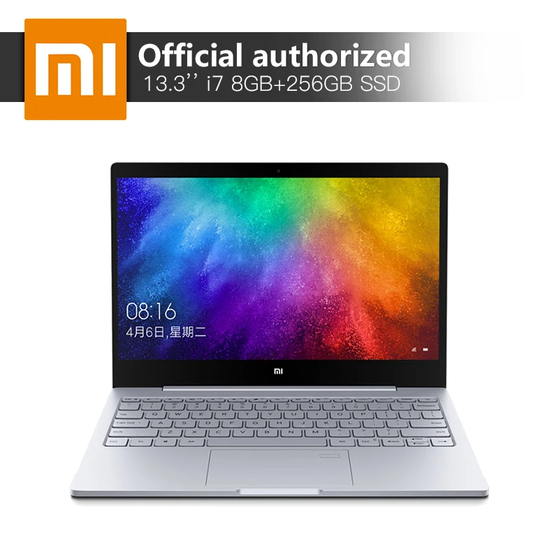 Ноутбук Xiaomi Mi Notebook Air Laptop 13 3 ''i7 8550 8 Гб DDR4 256 ГБ SSD Windows10 MX150 2 GDDR5 Распознавание