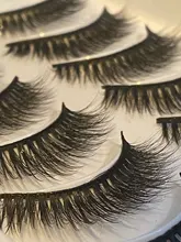 Pestañas postizas de visón 3D, extensiones de pestañas postizas de visón Natural, volumen espectacular, herramientas de maquillaje al por mayor, 10/20 pares