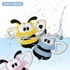 1Pc New Baby Silicone Teether BPA-Free Cartoon Bird Bee Baby Necklace Pendant Silicone Teether Baby Teeth Care Chewing Toy 3
