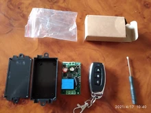 JoyDeal-receptor de interruptor de Control remoto inteligente para luces LED, módulo y TRANSMISOR DE RF Universal de 433MHz, CA de 110V, 220V, 1 canal, inalámbrico