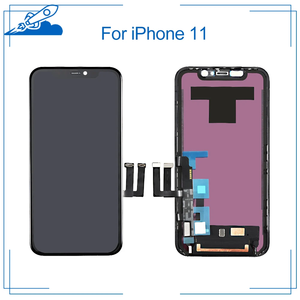 Elekworld класс Лучший OEM Ori для iPhone 11 ЖК-дисплей с 3D сенсорным экраном дигитайзер сборка запасные части