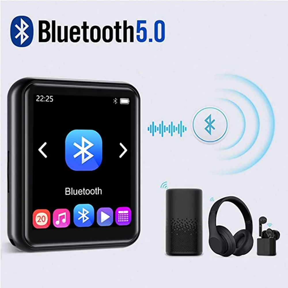 MP3 player Bluetooth 5.0 Music Player2.4 inch