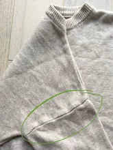 Hirsion-suéter holgado de gran tamaño para mujer, jersey básico de punto elegante, cuello redondo, suave, de Cachemira, para invierno, 2020