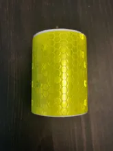 5cm * 300m cinta Reflectante coche decoración pegatinas de advertencia de coche de seguridad cinta Reflectante de película de Reflector pegatina para coche de estilo