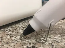 NEWACALOX 20 W UE/EE.UU. Plug Hot Melt Pegamento Pistola con 20 unids 7mm barra de Pegamento Industrial Mini Pistolas de Termo Gluegun Calor Temperatura herramienta