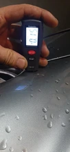 Mini medidor de espesor de recubrimiento Digital, medidor de espesor de pintura de coche, medidor de espesor de pintura de coche, con YNB-100 de retroiluminación