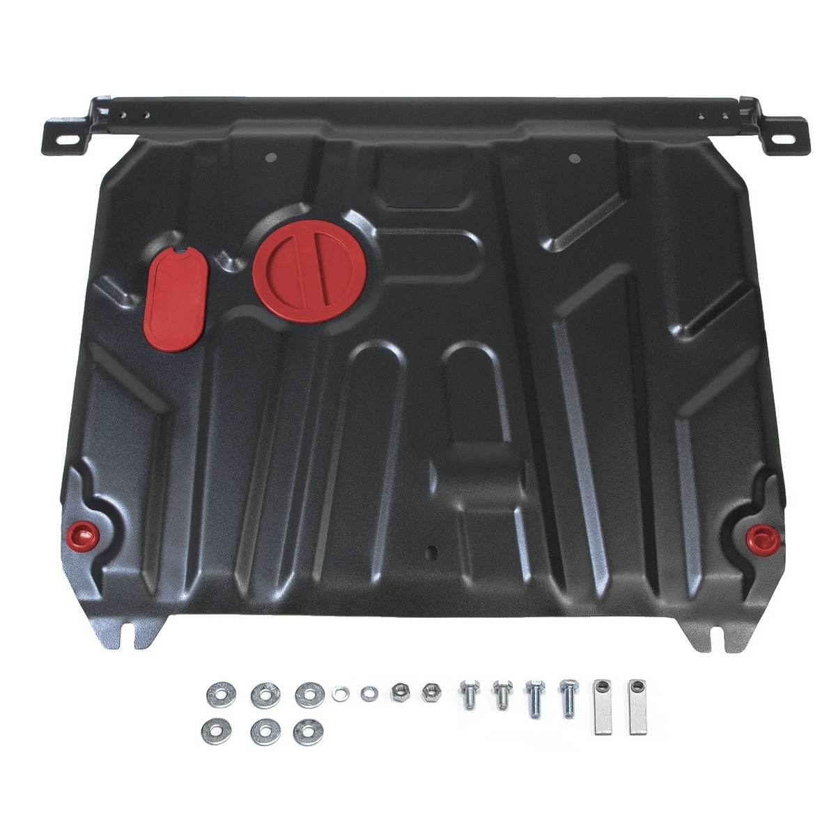 Защита картера и КПП Автоброня для Hyundai Solaris I 2010 2017/Kia Rio III 2011 2017 ST 1.5mm 111.02343.1| |