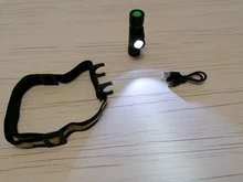 LED Headlamp Head-Torch Boruit D10 Rechargeable Waterproof 18650 Powerful-3000lm Camping