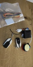Sistema de alarma Universal para motocicleta, 12V, sistema de alarma de seguridad antirrobo para patinete, dos uds, llave de Control remoto