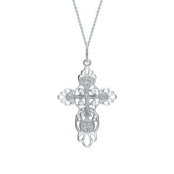 

Silver Pendant with cubic zirconia sunlight sample 925 test