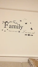 Decals Sticker Bedroom Home-Decoration Art 9style Wall-Poster Words Vinyl Quote Living-Room