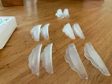 Varillas de pestaña de silicona almohadilla permanente DIY