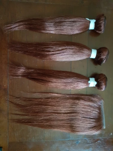 Brazilian Straight Human Hair Bundles With Closure photo review