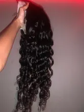Suelto ola peluca 30 pulgadas frente de encaje pelucas de cabello humano para mujeres 5x5x5 cierre peluca peruana suelta peluca con malla Frontal de la onda suelta peluca Frontal