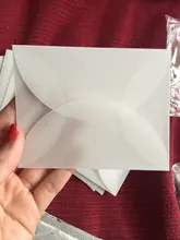40 unids/lote Semi-transparente de papel de ácido sulfúrico sobres para DIY tarjeta postal tarjeta/tarjeta de invitación de la boda de embalaje de regalo