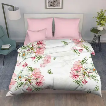 

Bed linen poplin Vasilisa-"easy flirting"