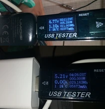 Medidor de voltaje 8 en 1 QC2.0 3,0 4-30v, fuente de alimentación eléctrica, USB, monitor, voltímetro, amperímetro, 40% de descuento
