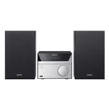 

Sony CMTSBT20 home audio system microstring music home use black, 12 W Silver