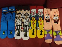 2021 Marvel Anime estampado de Spiderman calcetines mi héroe Academia de las mujeres Mans la rodilla-Altos Cosplay calcetines hasta el gemelo maravilla adulto calcetines Casual