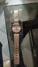 La última de reloj de las mujeres de la moda malla correa de reloj para mujer regalo creativo relojes para mujer compras de la gota