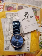 CHEETAH-reloj de hombre negro, de cuarzo y resistente al agua, cronógrafo cronógrafo para hombre, cronógrafo de pulsera para hombre, resistente al agua, marca de lujo