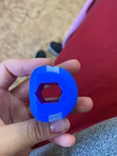 Cara maxilar Facial hombres Pop N a la boca de la mandíbula ejercitador de músculo de juguete masticar morder interruptor de formación