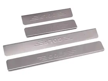 

Door interior door sill VW Golf inscription GOLF (stainless steel. Steel) (-t 4 PCs)
