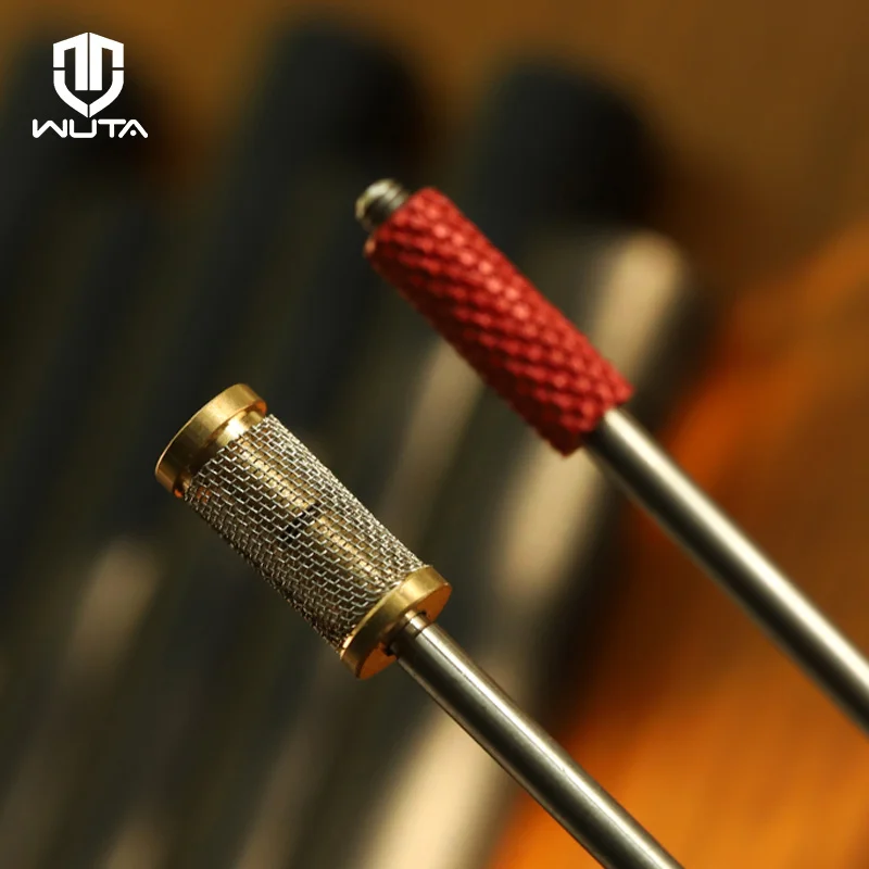 WUTA Leather Edge Oil Painting Pen Top Edge Dye Paint Roller Pen Applicator Speedy With 2 Head Craft Tool Standard Shipping leather tools leather craft tool kit leather craft tools leather craft tool