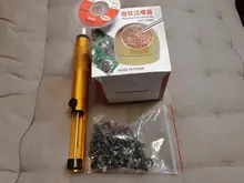 Bomba de succión de Metal de aluminio pistola de estaño, pluma de succión para soldadura, desoldador de soldadura al vacío, herramientas de soldadura manual