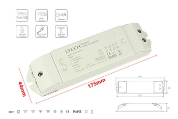 

Dimmable power supply 12V 36W Triac CV ELV button N.O. 3 In 1 Varialuce on 220V