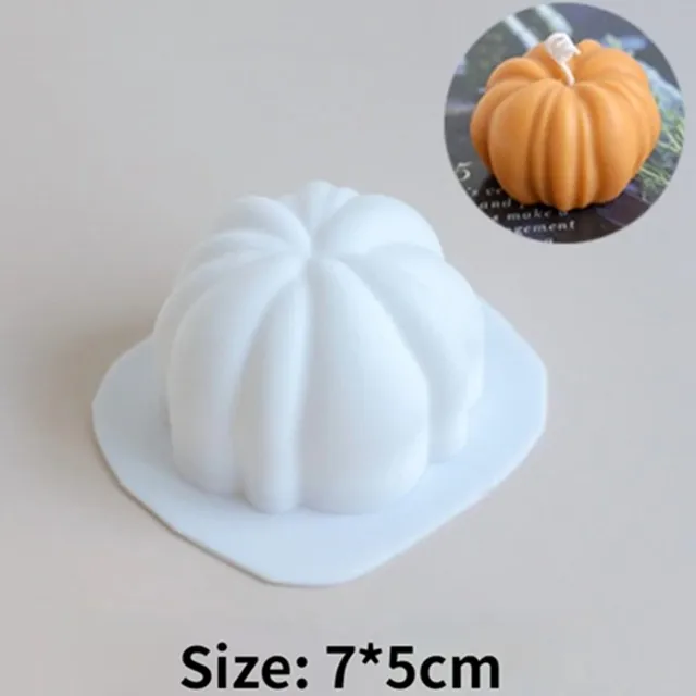 New 3d candle molds Soy Wax Silicone Mold Aromatherapy Gypsum Candle diy Candle Mould  Handmade Soap Mold Candle Making Supplies Mold H