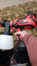 AOBEN-pistola pulverizadora eléctrica de mano, 750W, HVLP, 1000ML, pulverizadores de pintura para coche, decoración para el hogar, aerógrafo, Control de flujo, 4 boquillas, fácil uso