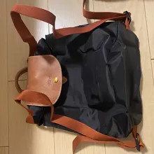 Mochila de nailon con correas ajustables, bolso para mujer