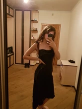 Asymmetrical Dress Satin-Straps Backless Julissa Mo Metallic Elegant Female Women Summer