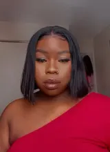 Ali Grace Bob pelucas delanteras de encaje para las mujeres corto pelo humano con corte Bob cierre peluca cabello Natural brasileño de encaje recto frente Bob pelucas